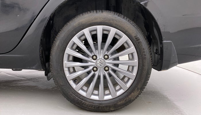 2017 Maruti Ciaz ALPHA  AT 1.4  PETROL, Petrol, Automatic, 63,986 km, Left Rear Wheel