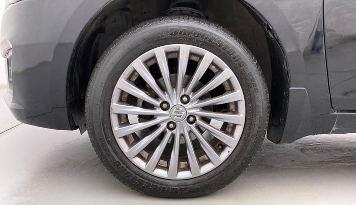 2017 Maruti Ciaz ALPHA  AT 1.4  PETROL, Petrol, Automatic, 63,986 km, Left Front Wheel