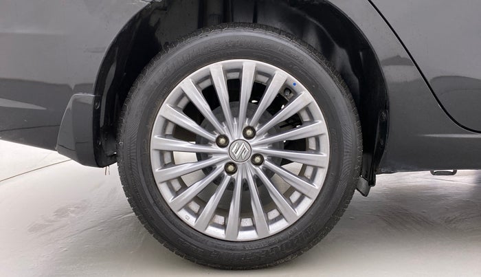 2017 Maruti Ciaz ALPHA  AT 1.4  PETROL, Petrol, Automatic, 63,986 km, Right Rear Wheel
