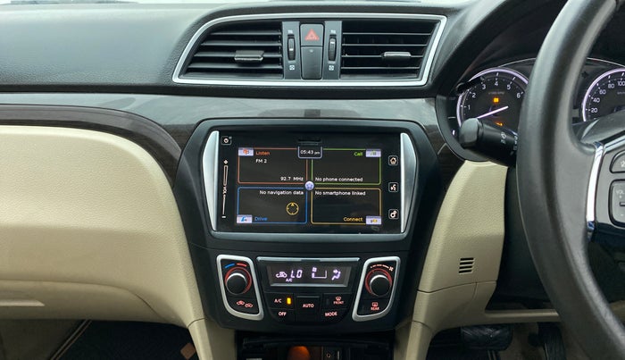 2017 Maruti Ciaz ALPHA  AT 1.4  PETROL, Petrol, Automatic, 63,986 km, Air Conditioner