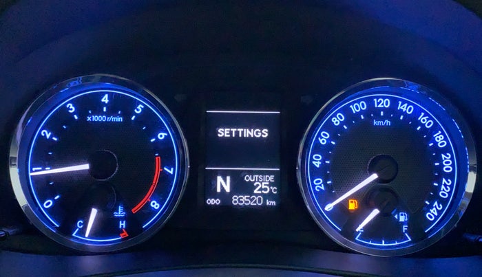 2014 Toyota Corolla Altis VL AT, Petrol, Automatic, 83,577 km, Odometer Image
