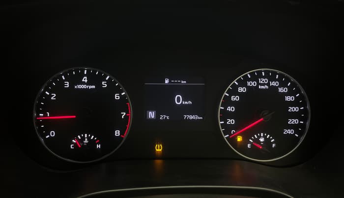 2022 KIA SELTOS HTK PLUS 1.5 IMT, Petrol, Manual, 77,817 km, Odometer Image