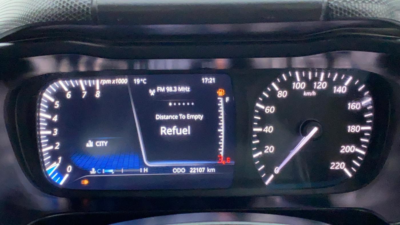 2020 Tata ALTROZ XZ 1.2, Petrol, Manual, 22,166 km, Odometer Image