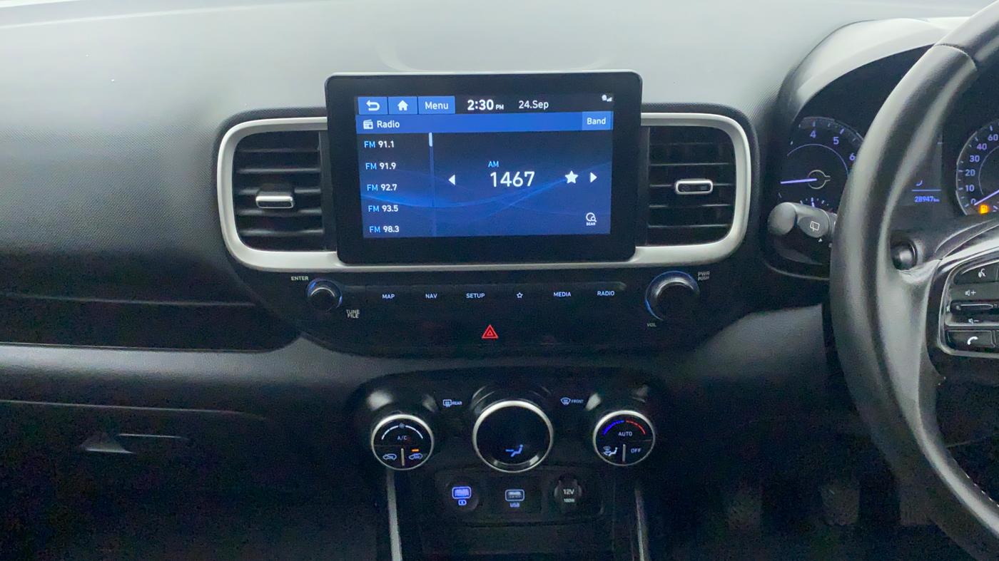 2019 Hyundai VENUE 1.0L Turbo GDI SX(O) MT, Petrol, Manual, 28,993 km, Air Conditioner