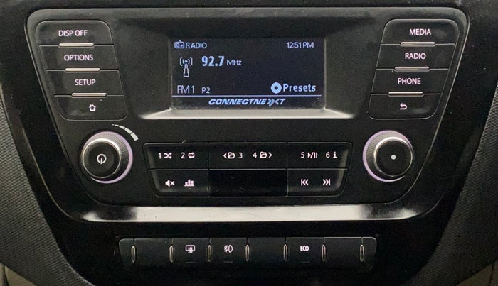 2017 Tata Tiago XZ PETROL, Petrol, Manual, 76,571 km, Infotainment System