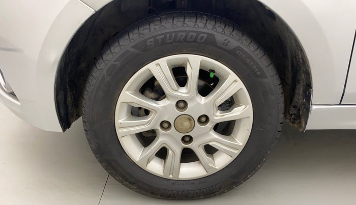 2017 Tata Tiago XZ PETROL, Petrol, Manual, 76,571 km, Left Front Wheel
