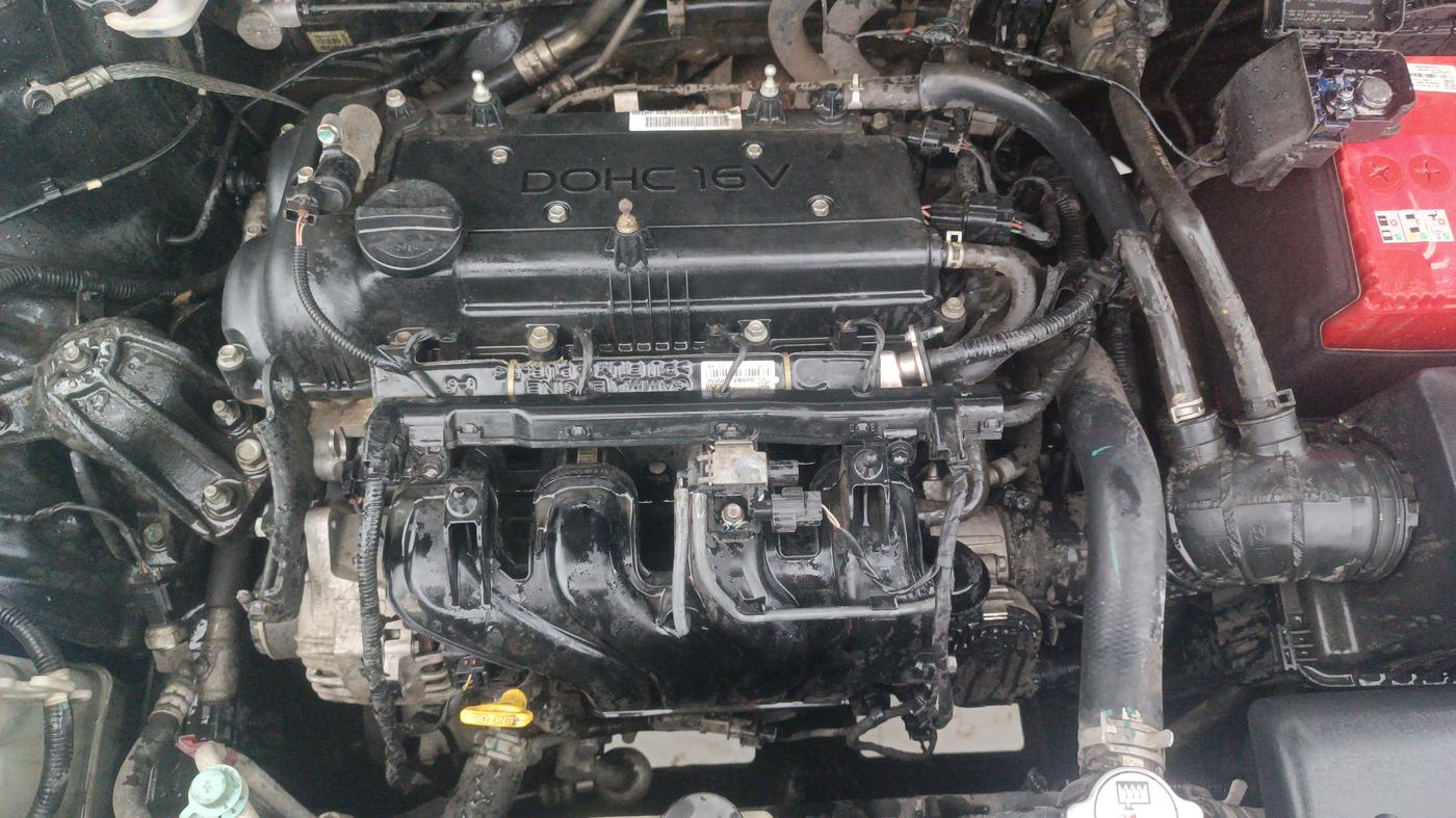 2016 Hyundai Creta SX PLUS AT 1.6 PETROL, Petrol, Automatic, 1,13,482 km, Engine View
