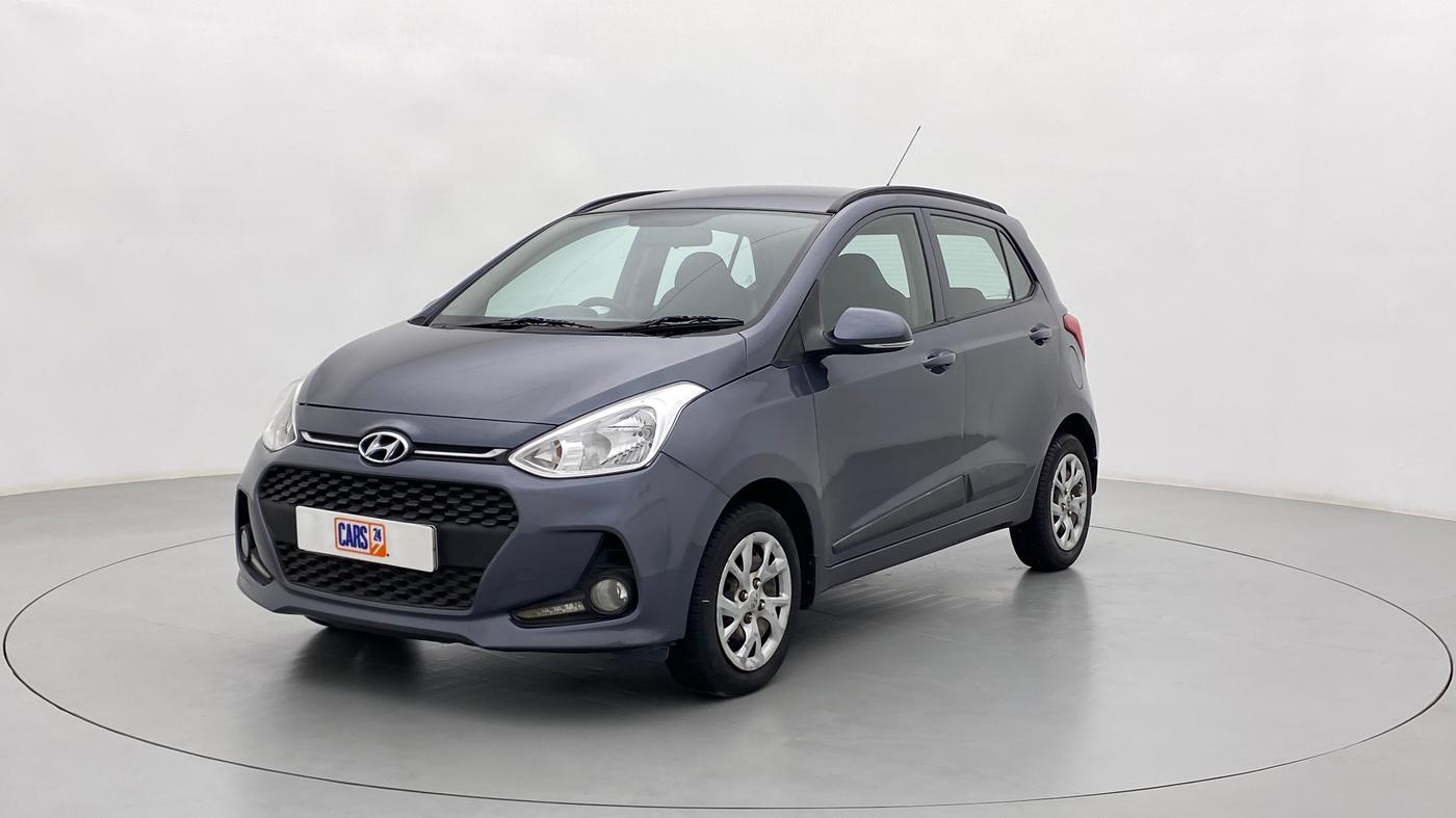 2017 Hyundai Grand i10 1.2 CRDI Sportz O, Diesel, Manual, 55,360 km, Left Front Diagonal