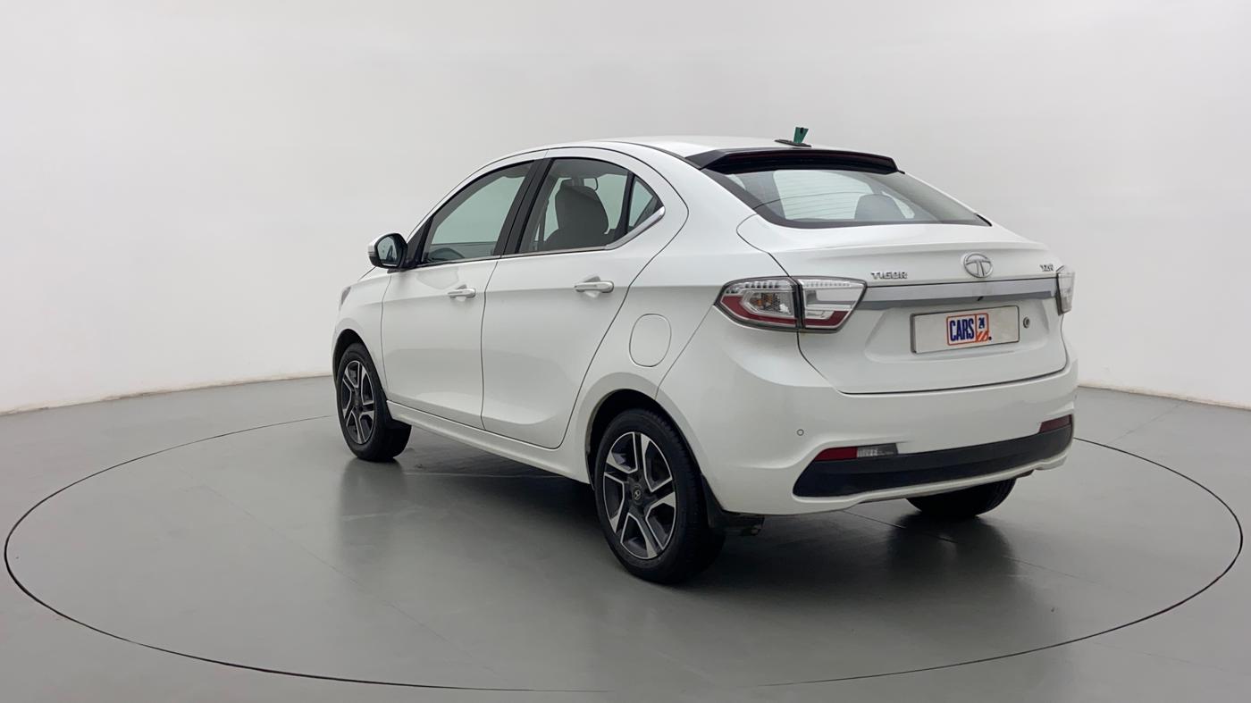 2019 Tata TIGOR 1.2 XZA+ RTN, CNG, Automatic, 53,721 km, Left Back Diagonal