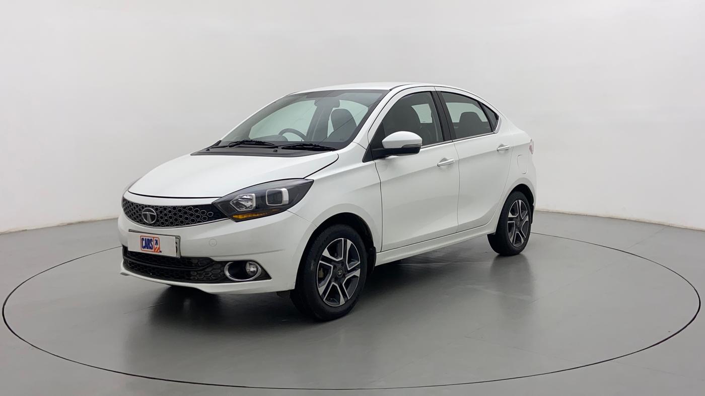 2019 Tata TIGOR 1.2 XZA+ RTN, CNG, Automatic, 53,721 km, Left Front Diagonal