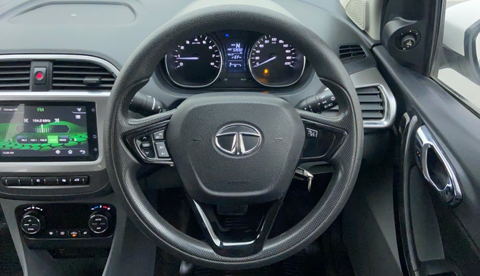 2019 Tata TIGOR 1.2 XZA+ RTN, CNG, Automatic, 53,721 km, Steering Wheel Close Up