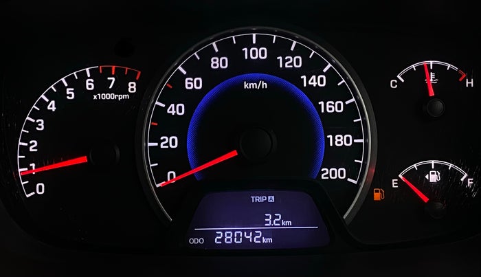 2014 Hyundai Grand i10 ASTA 1.2 KAPPA VTVT, Petrol, Manual, 28,038 km, Odometer Image