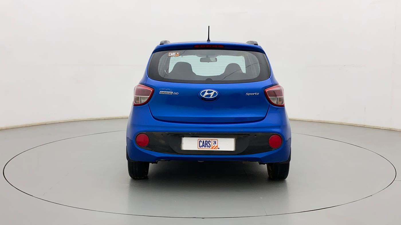 2018 Hyundai Grand i10 SPORTZ 1.2 KAPPA VTVT, Petrol, Manual, 38,086 km, Back/Rear