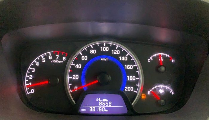 2018 Hyundai Grand i10 SPORTZ 1.2 KAPPA VTVT, Petrol, Manual, 38,086 km, Odometer Image