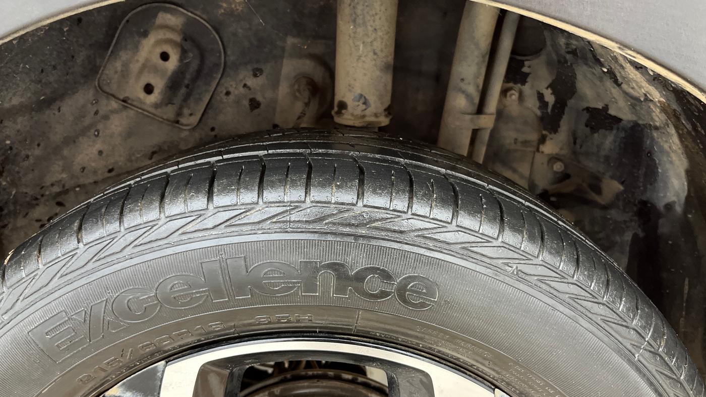 2022 Tata NEXON XZ PLUS PETROL, Petrol, Manual, 41,747 km, Left Rear Tyre Tread