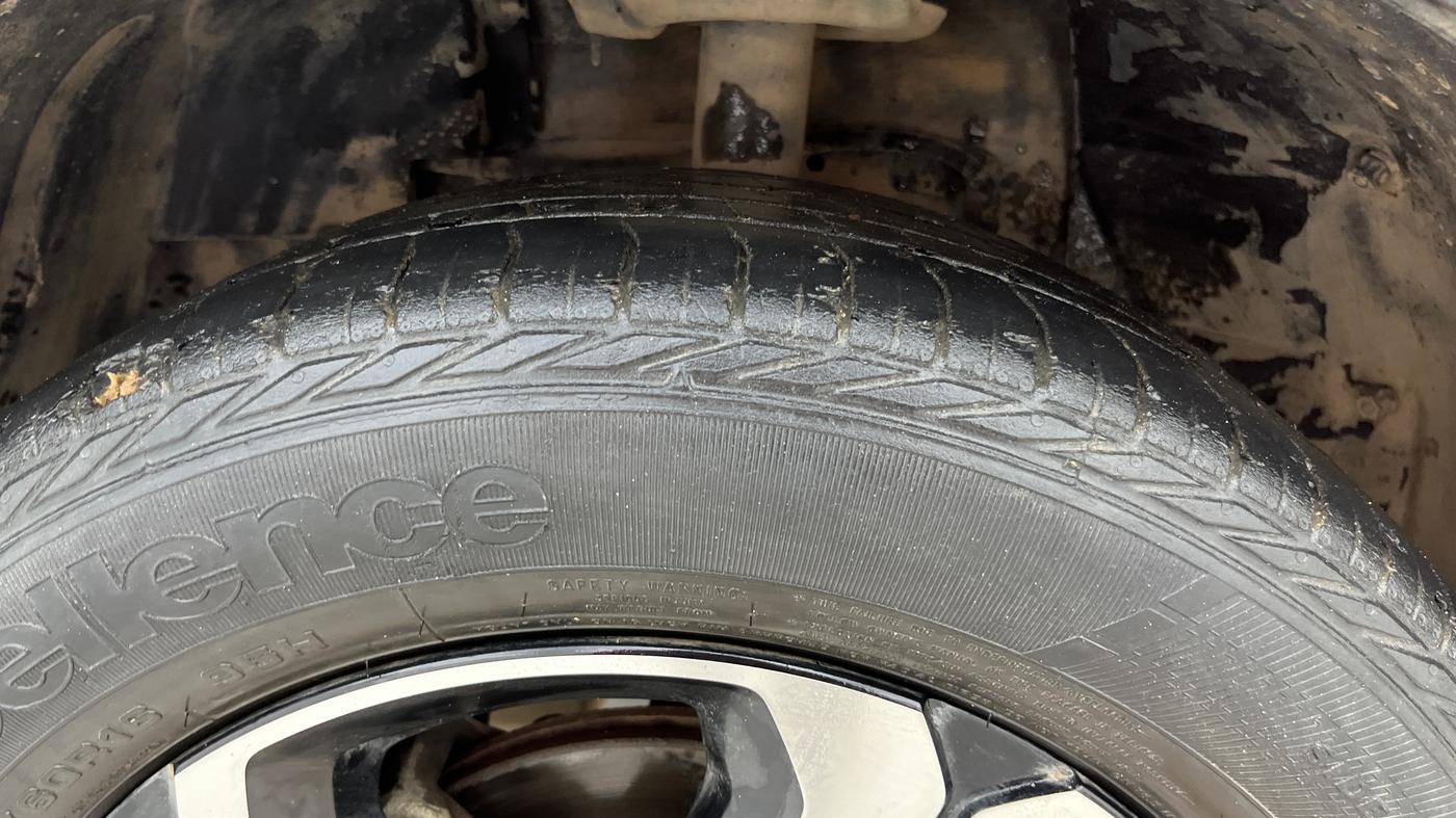 2022 Tata NEXON XZ PLUS PETROL, Petrol, Manual, 41,747 km, Left Front Tyre Tread