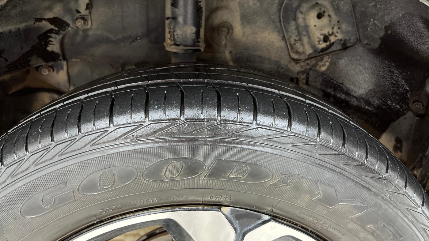 2022 Tata NEXON XZ PLUS PETROL, Petrol, Manual, 41,747 km, Right Rear Tyre Tread