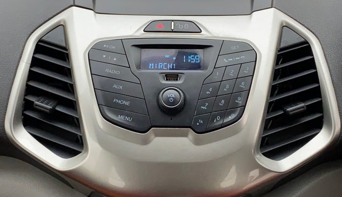 2016 Ford Ecosport TREND 1.5L PETROL, Petrol, Manual, 77,820 km, Infotainment System