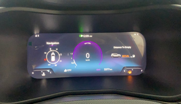 2023 Tata NEXON FEARLESS DUAL TONE 1.2 PETROL, Petrol, Manual, 3,335 km, Odometer Image