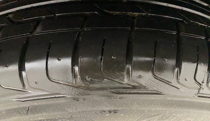 2023 Tata NEXON FEARLESS DUAL TONE 1.2 PETROL, Petrol, Manual, 3,335 km, Left Rear Tyre Tread