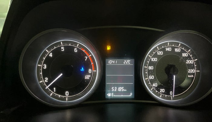 2019 Maruti Dzire ZXI PLUS, Petrol, Manual, 53,235 km, Odometer Image