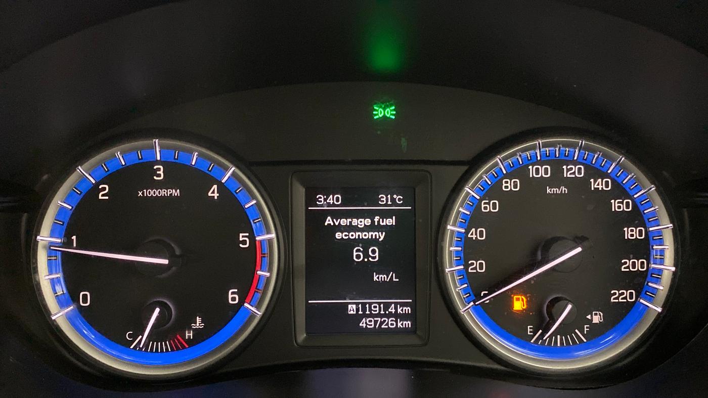 2016 Maruti S Cross ZETA 1.3, Diesel, Manual, 49,726 km, Odometer Image