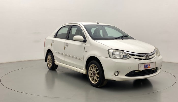 2011 Toyota Etios V, Petrol, Manual, 60,990 km, Right Front Diagonal