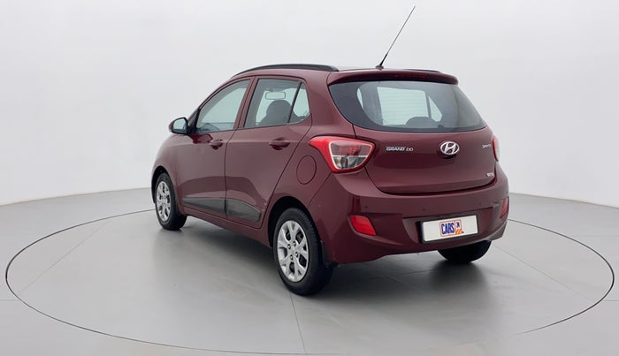 2015 Hyundai Grand i10 SPORTZ 1.2 KAPPA VTVT, Petrol, Manual, 1,08,606 km, Left Back Diagonal