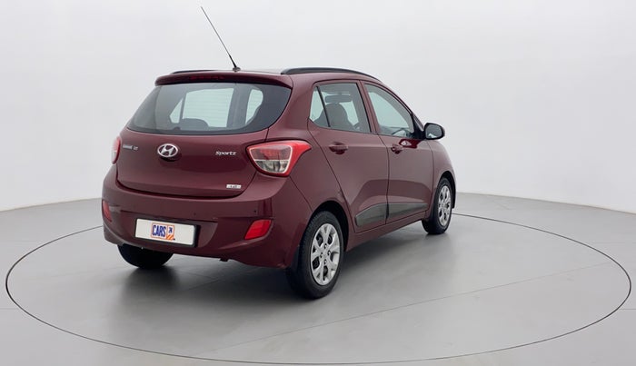 2015 Hyundai Grand i10 SPORTZ 1.2 KAPPA VTVT, Petrol, Manual, 1,08,606 km, Right Back Diagonal