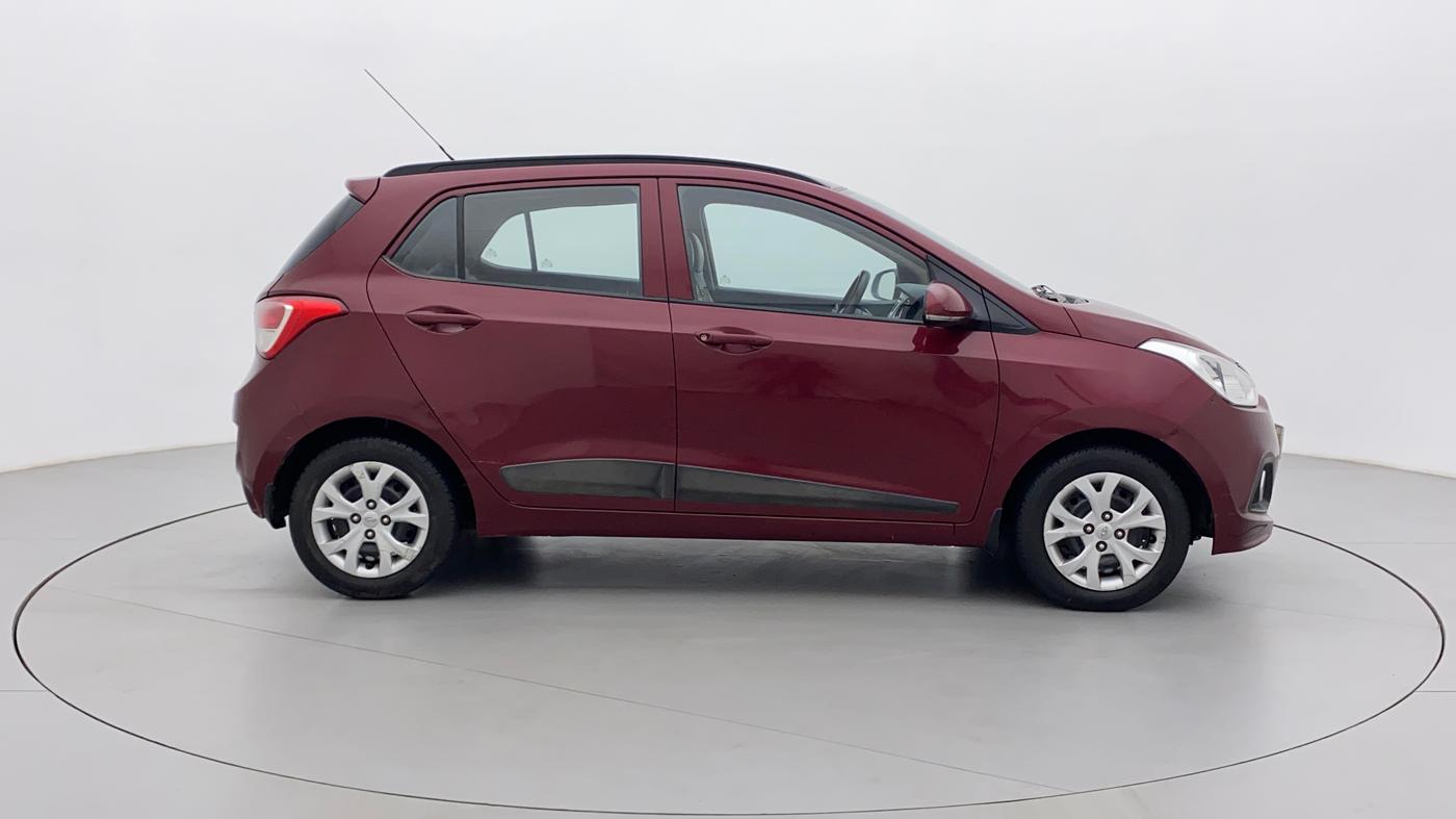 2015 Hyundai Grand i10 SPORTZ 1.2 KAPPA VTVT, Petrol, Manual, 1,08,606 km, Right Side View