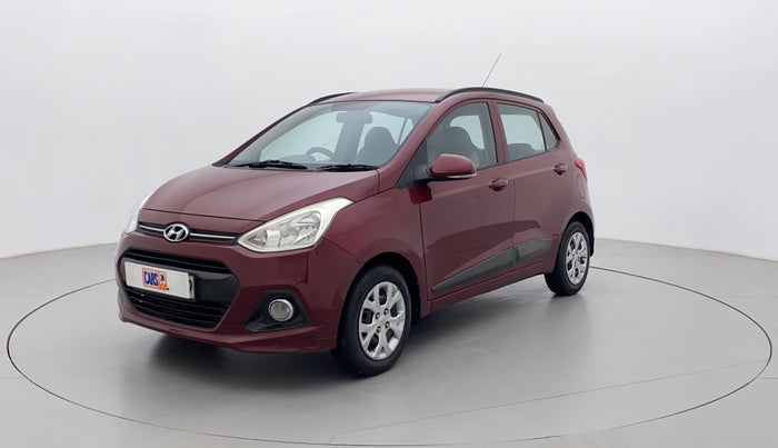 2015 Hyundai Grand i10 SPORTZ 1.2 KAPPA VTVT, Petrol, Manual, 1,08,606 km, Left Front Diagonal