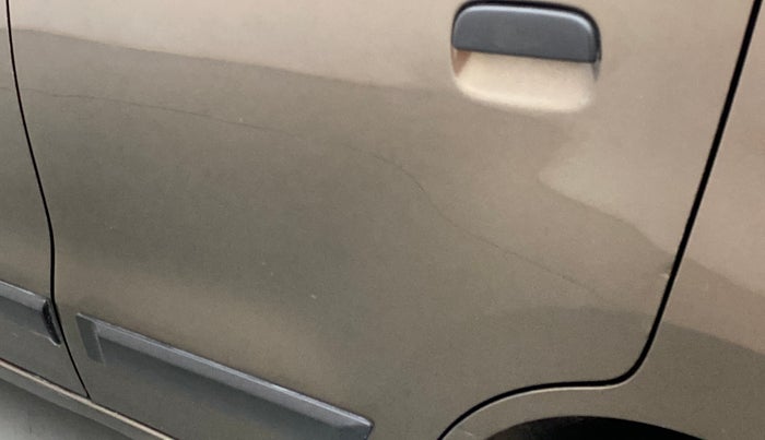 2016 Maruti Wagon R 1.0 LXI CNG, CNG, Manual, 77,414 km, Rear left door - Slightly dented