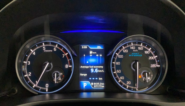 2021 Maruti XL6 ZETA AT, Petrol, Automatic, 67,169 km, Odometer Image