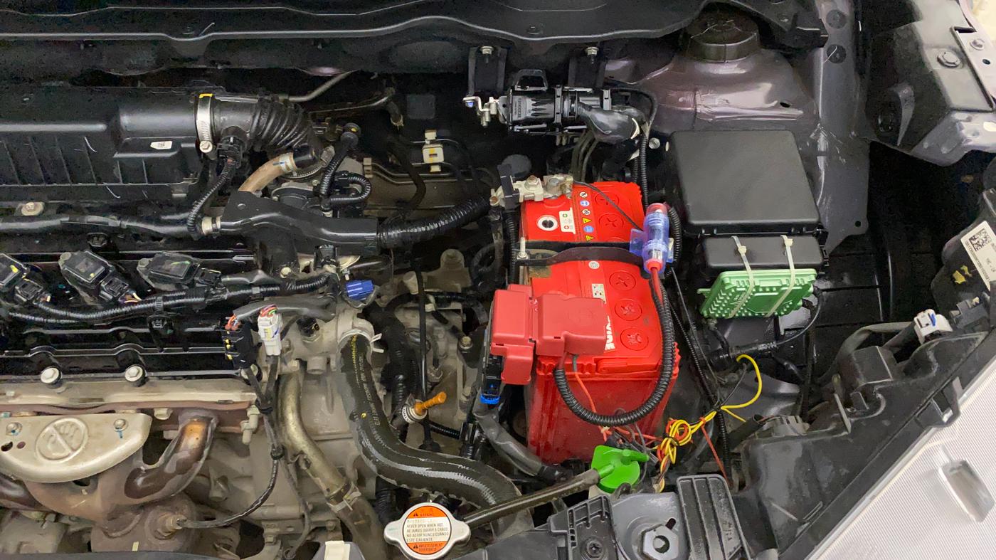 2021 Maruti XL6 ZETA AT, Petrol, Automatic, 67,186 km, Engine View - Left