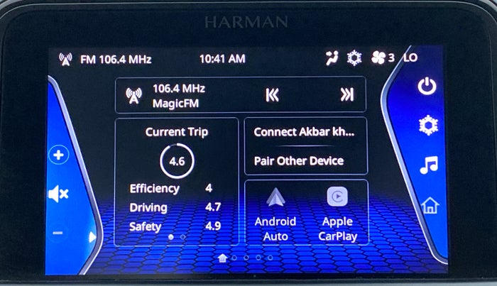 2022 Tata NEXON XZ PLUS PETROL SUNROOF, Petrol, Manual, 36,792 km, Touchscreen Infotainment System