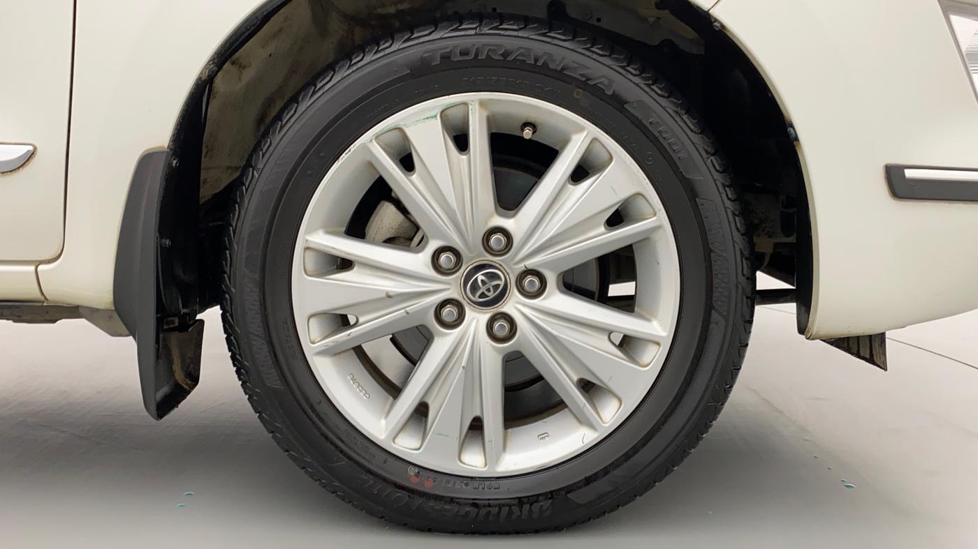 2018 Toyota Innova Crysta 2.7 ZX AT 7 STR, Petrol, Automatic, 50,771 km, Right Front Wheel