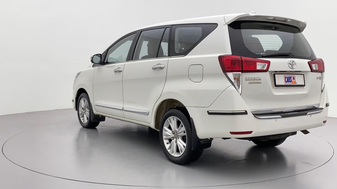 2018 Toyota Innova Crysta 2.7 ZX AT 7 STR, Petrol, Automatic, 50,771 km, Left Back Diagonal (45- Degree) View