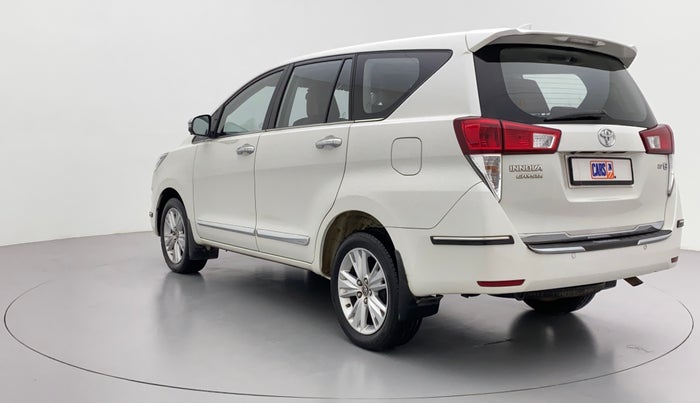2018 Toyota Innova Crysta 2.7 ZX AT 7 STR, Petrol, Automatic, 50,771 km, Left Back Diagonal (45- Degree) View