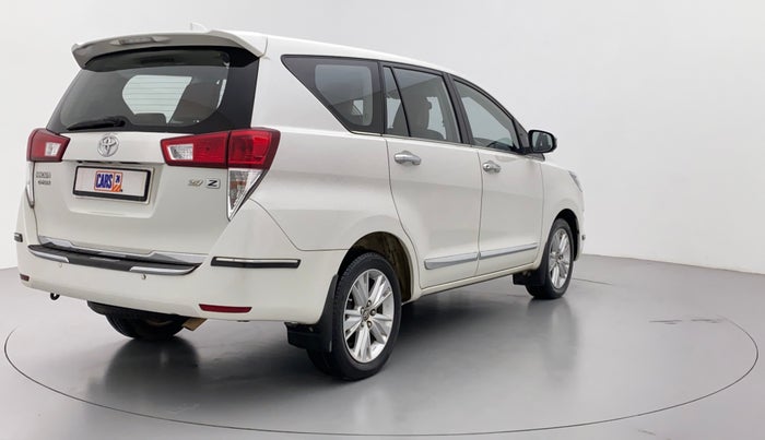2018 Toyota Innova Crysta 2.7 ZX AT 7 STR, Petrol, Automatic, 50,771 km, Right Back Diagonal (45- Degree) View