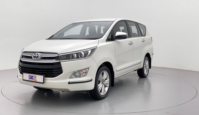 2018 Toyota Innova Crysta 2.7 ZX AT 7 STR, Petrol, Automatic, 50,771 km, Left Front Diagonal (45- Degree) View