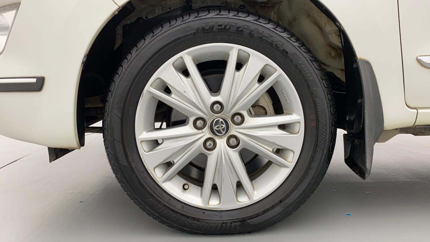 2018 Toyota Innova Crysta 2.7 ZX AT 7 STR, Petrol, Automatic, 50,771 km, Left Front Wheel