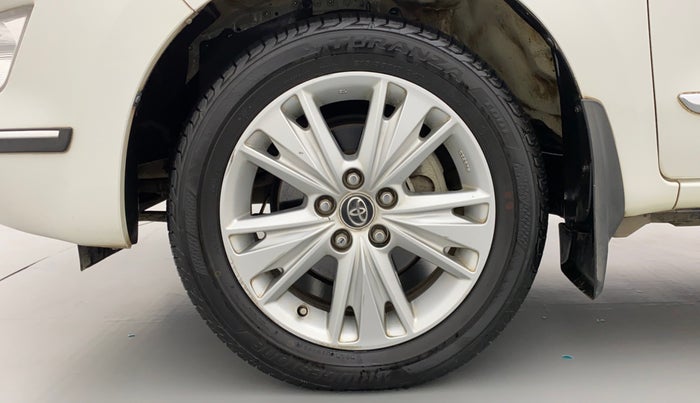2018 Toyota Innova Crysta 2.7 ZX AT 7 STR, Petrol, Automatic, 50,771 km, Left Front Wheel