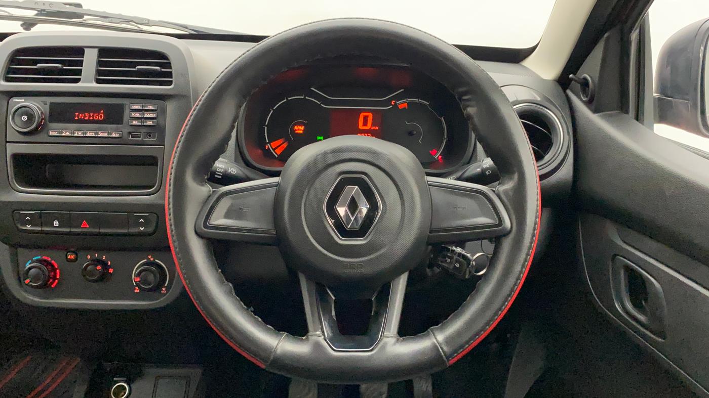 2020 Renault Kwid RXL, Petrol, Manual, 10,115 km, Steering Wheel Close Up