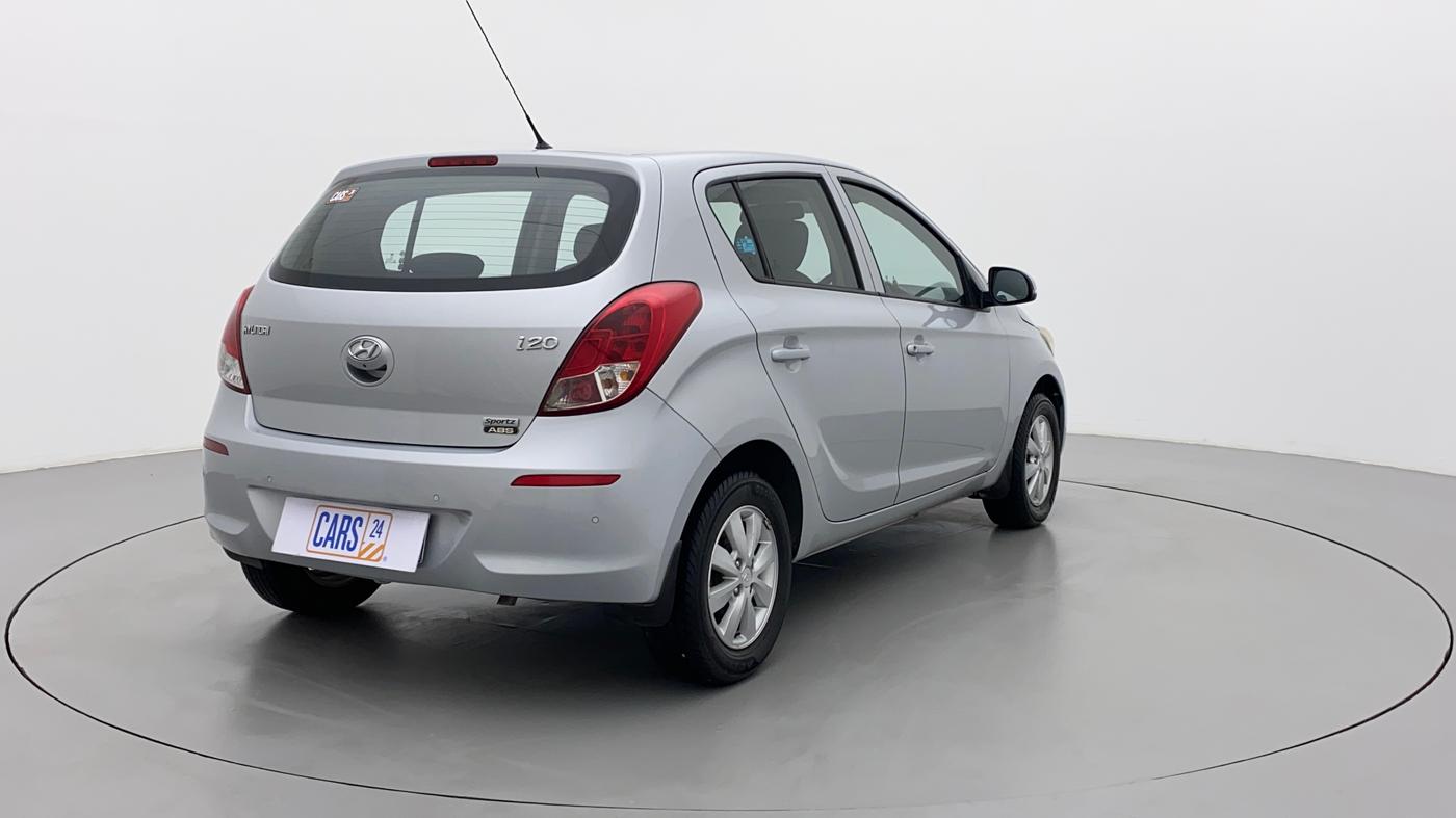 2013 Hyundai i20 SPORTZ 1.2, Petrol, Manual, 50,024 km, Right Back Diagonal