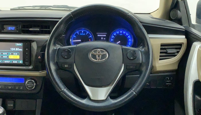 2014 Toyota Corolla Altis G PETROL, Petrol, Manual, 78,957 km, Steering Wheel Close Up