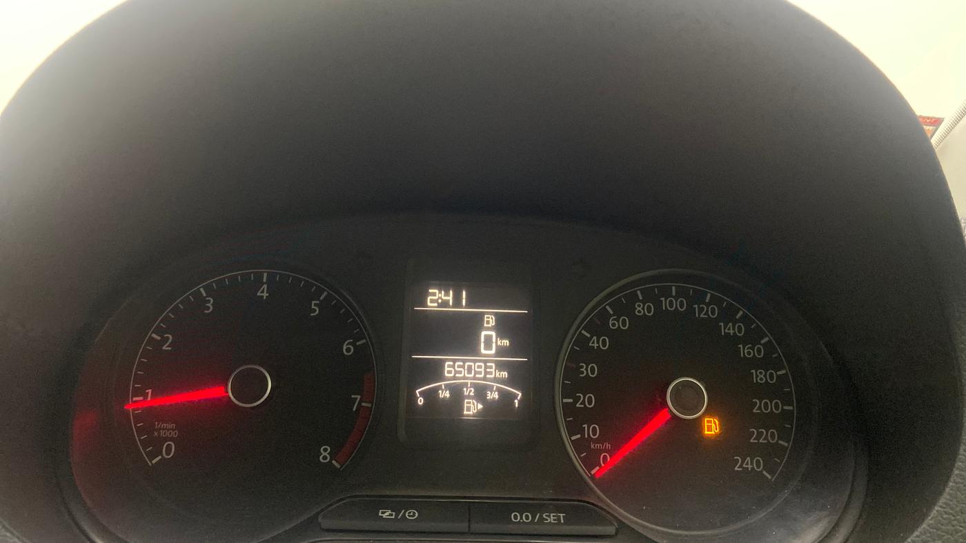 2022 Volkswagen Polo HIGHLINE PLUS 1.0L TSI, Petrol, Manual, 65,093 km, Odometer Image