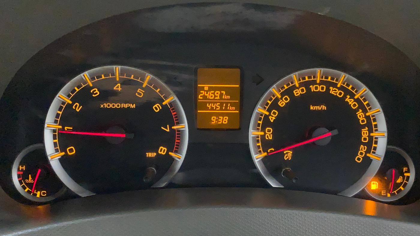 2016 Maruti Ertiga VXI, Petrol, Manual, 44,511 km, Odometer Image