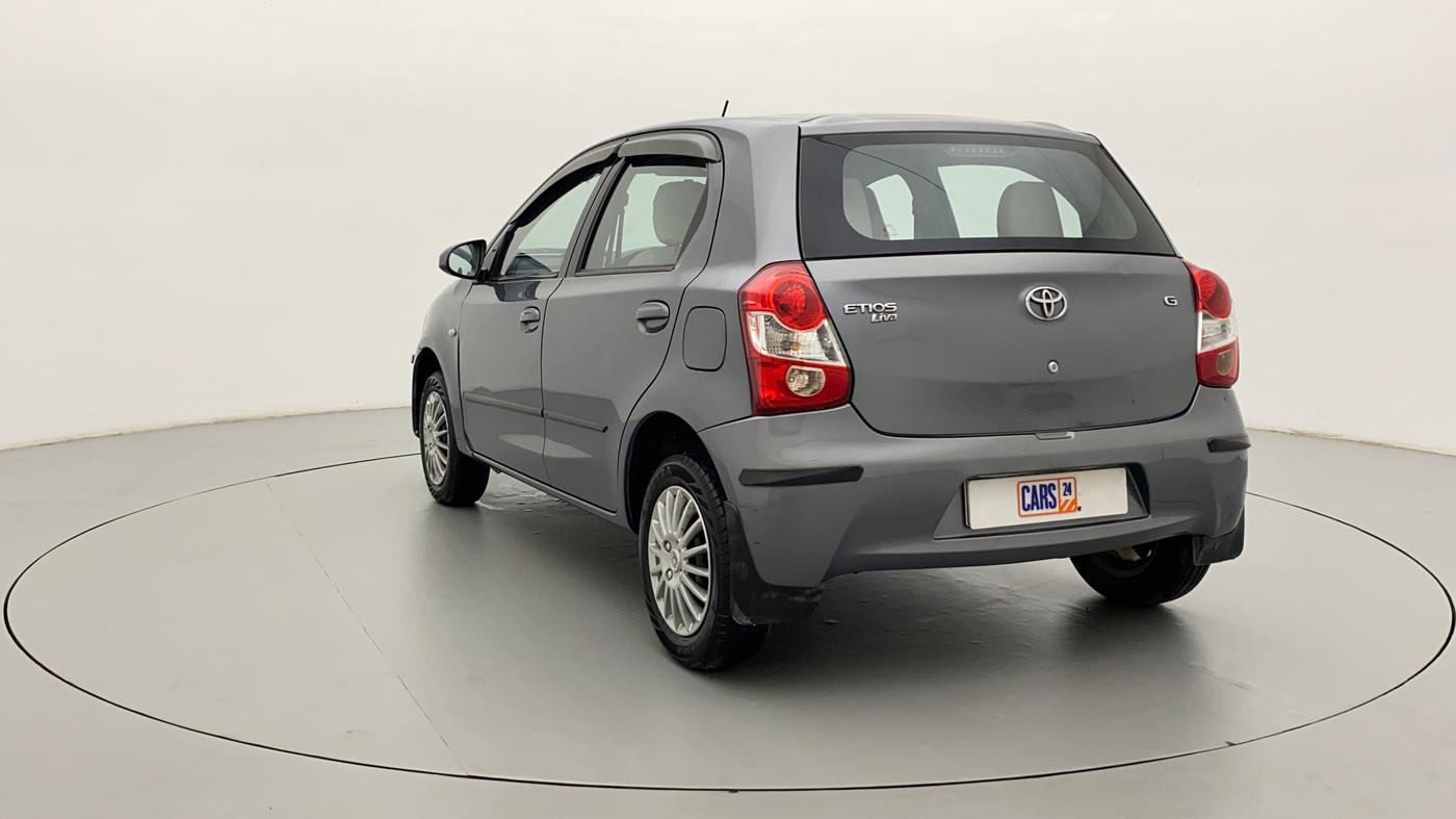 2013 Toyota Etios Liva G, Petrol, Manual, 1,07,156 km, Left Back Diagonal