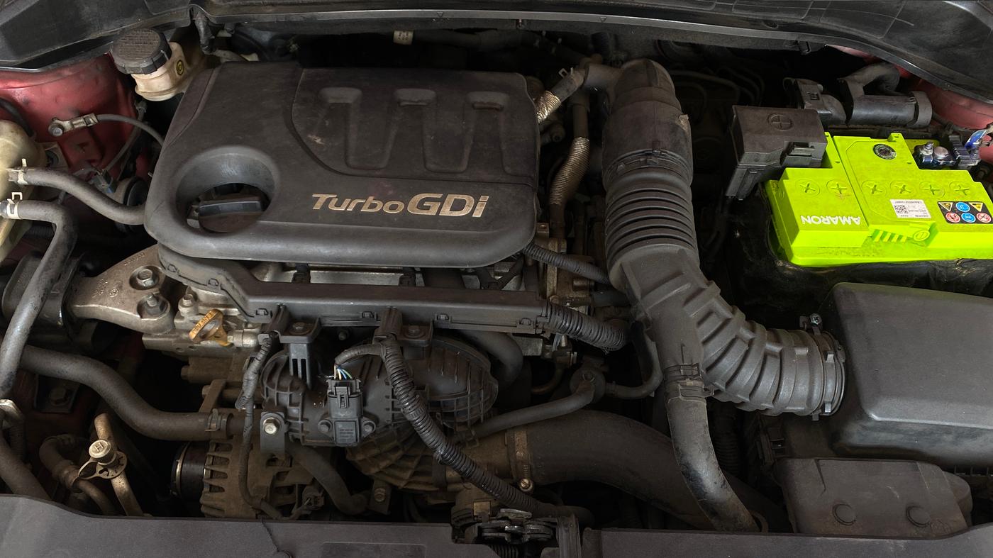 2020 Hyundai NEW I20 ASTA (O) 1.0 TURBO GDI DCT, Petrol, Automatic, 67,769 km, Engine View