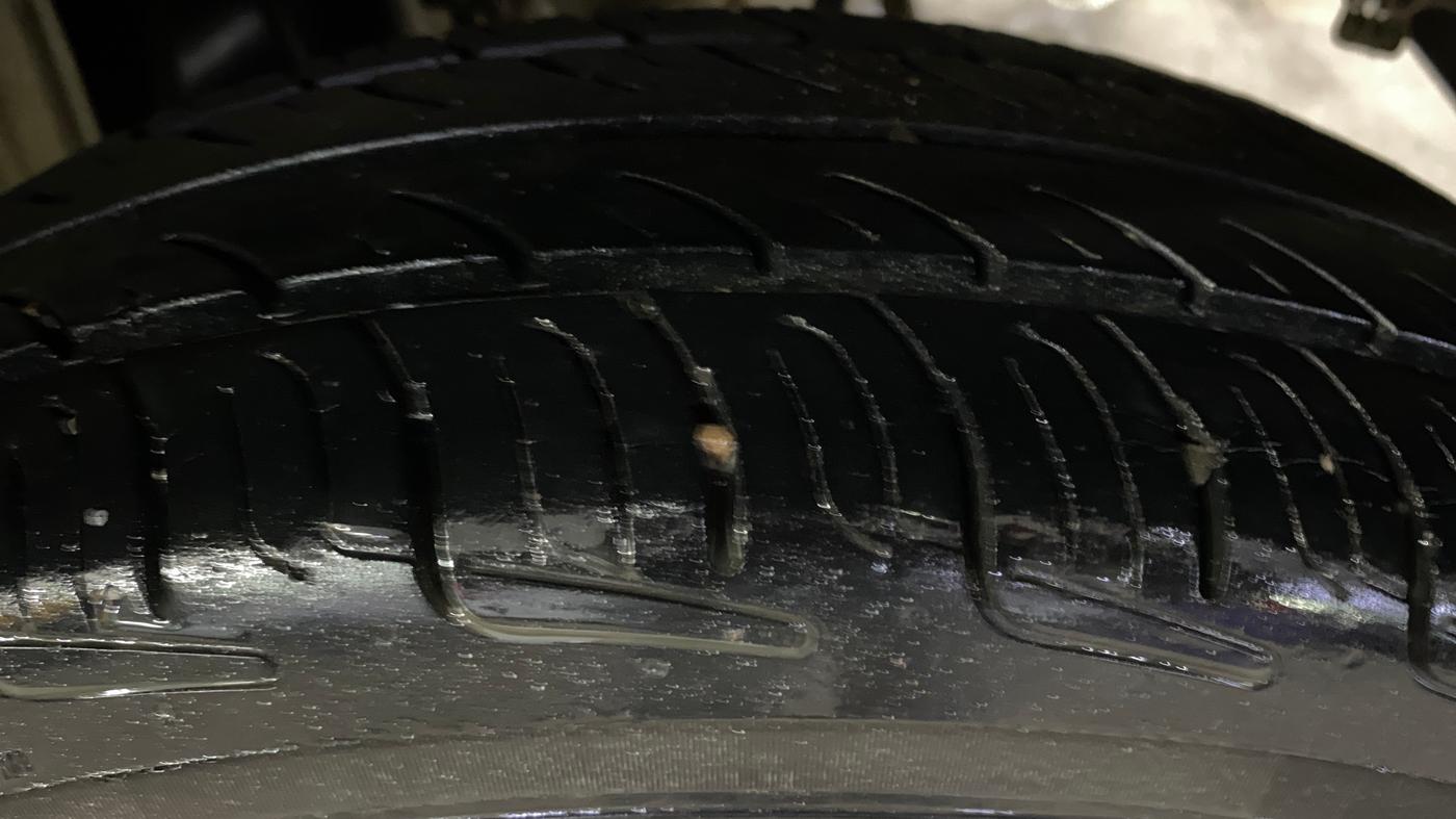 2014 Maruti Alto 800 LXI, Petrol, Manual, 47,913 km, Left Rear Tyre Tread